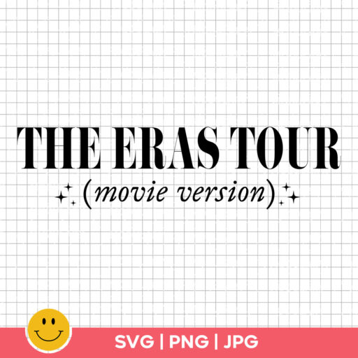 The Eras Tour movie version Svg