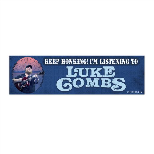 Luke Combs Bumper Sticker,Luke Combs, Luke Combs sticker, Luke Combs ticket