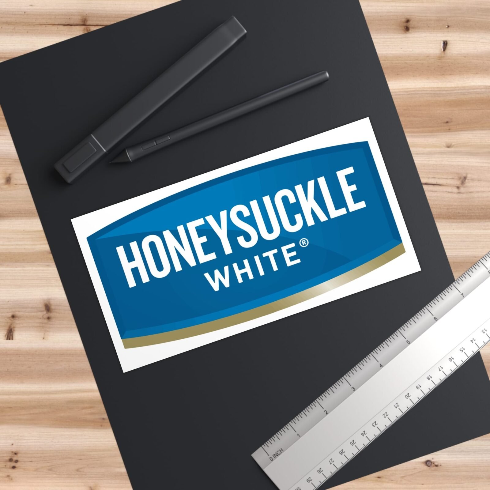 Honeysuckle White Bumper Sticker - Image 3