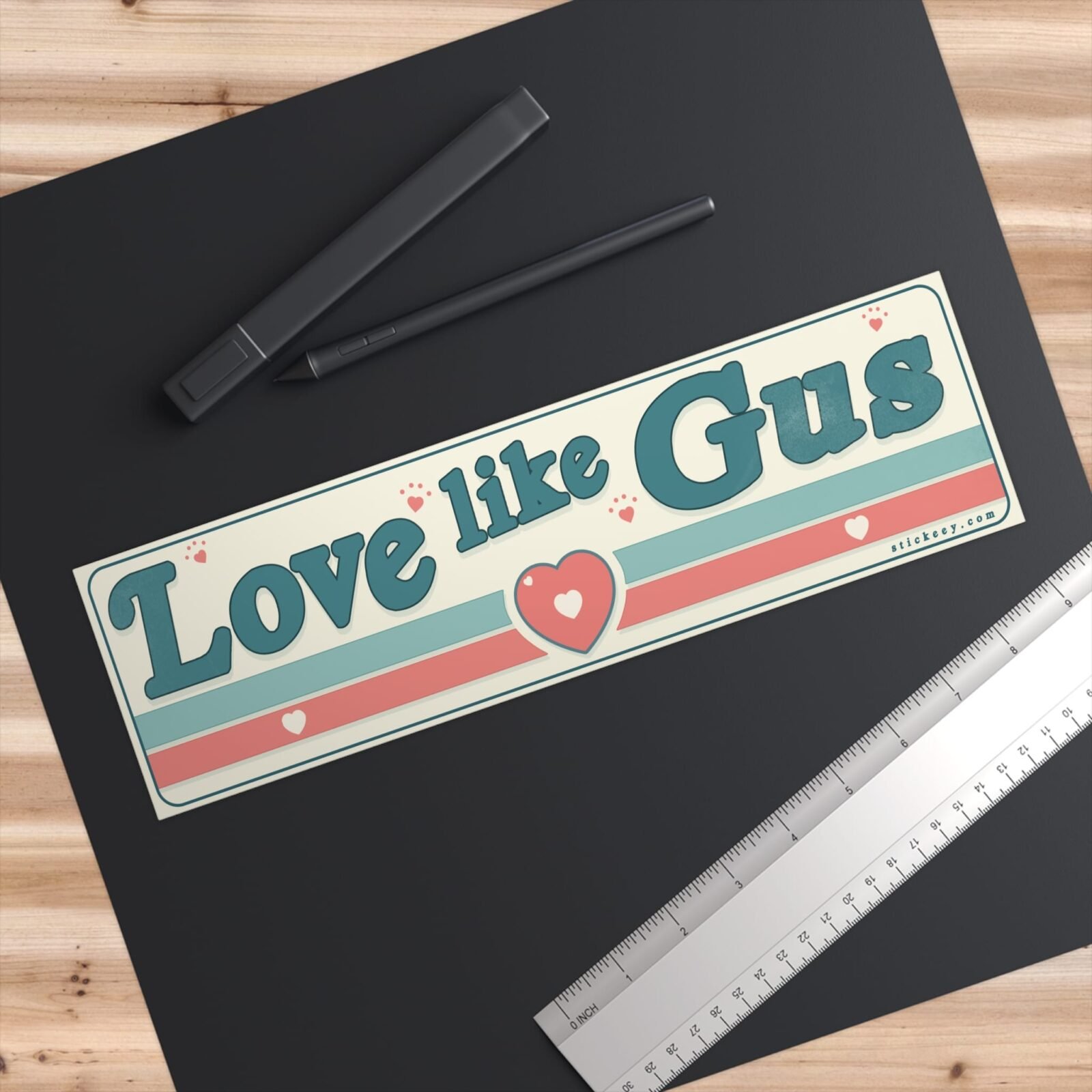 Love Like Gus Bumper Stickers - Image 3