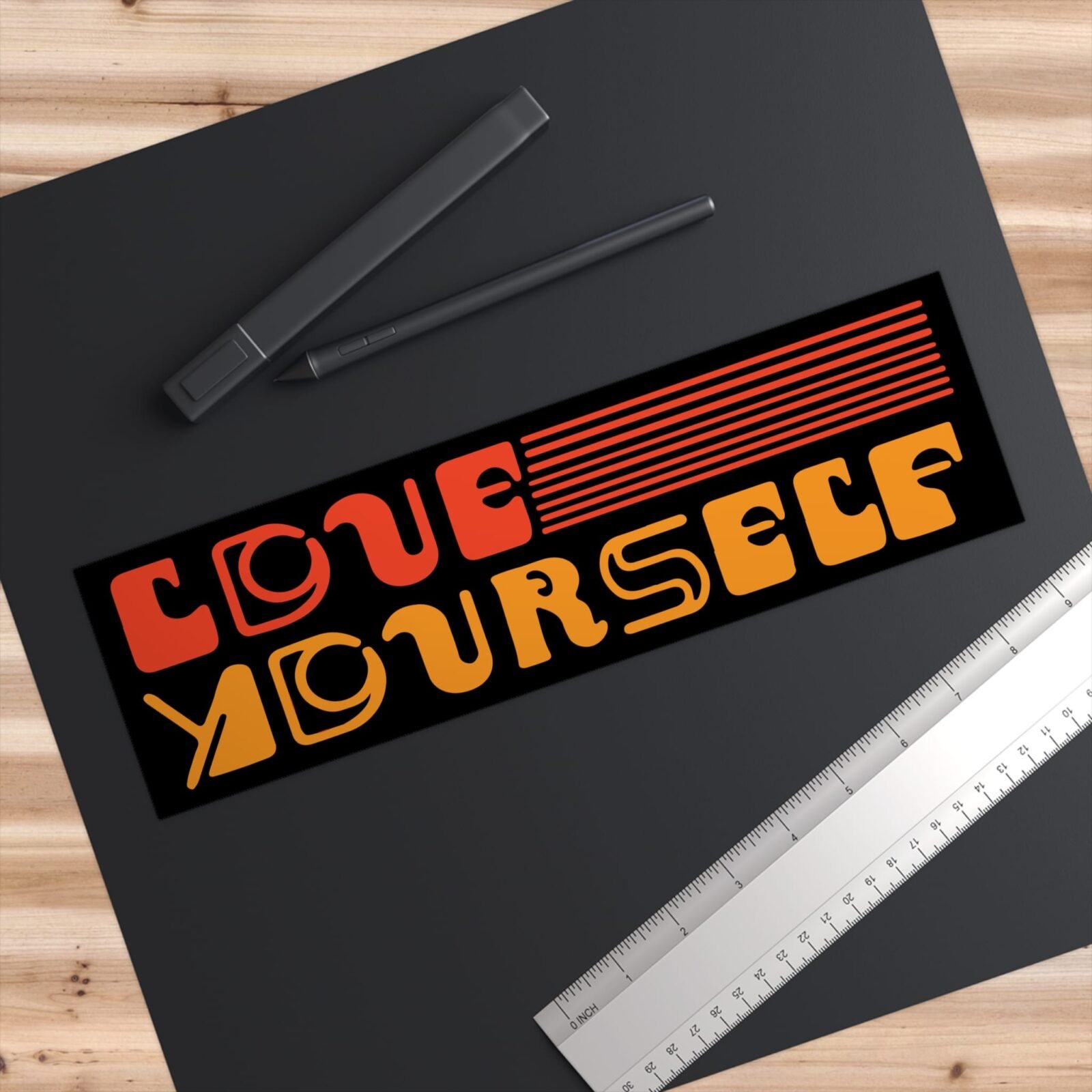 Love Yourself Sufjan Stevens Bumper Sticker - Image 3