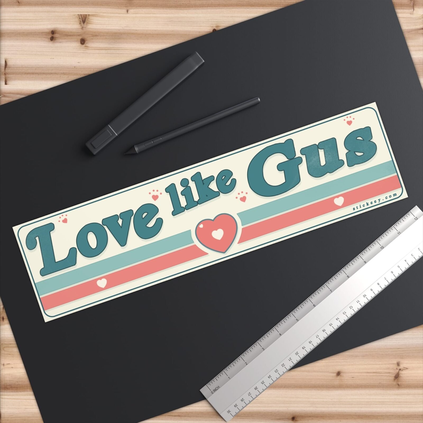 Love Like Gus Bumper Stickers - Image 6