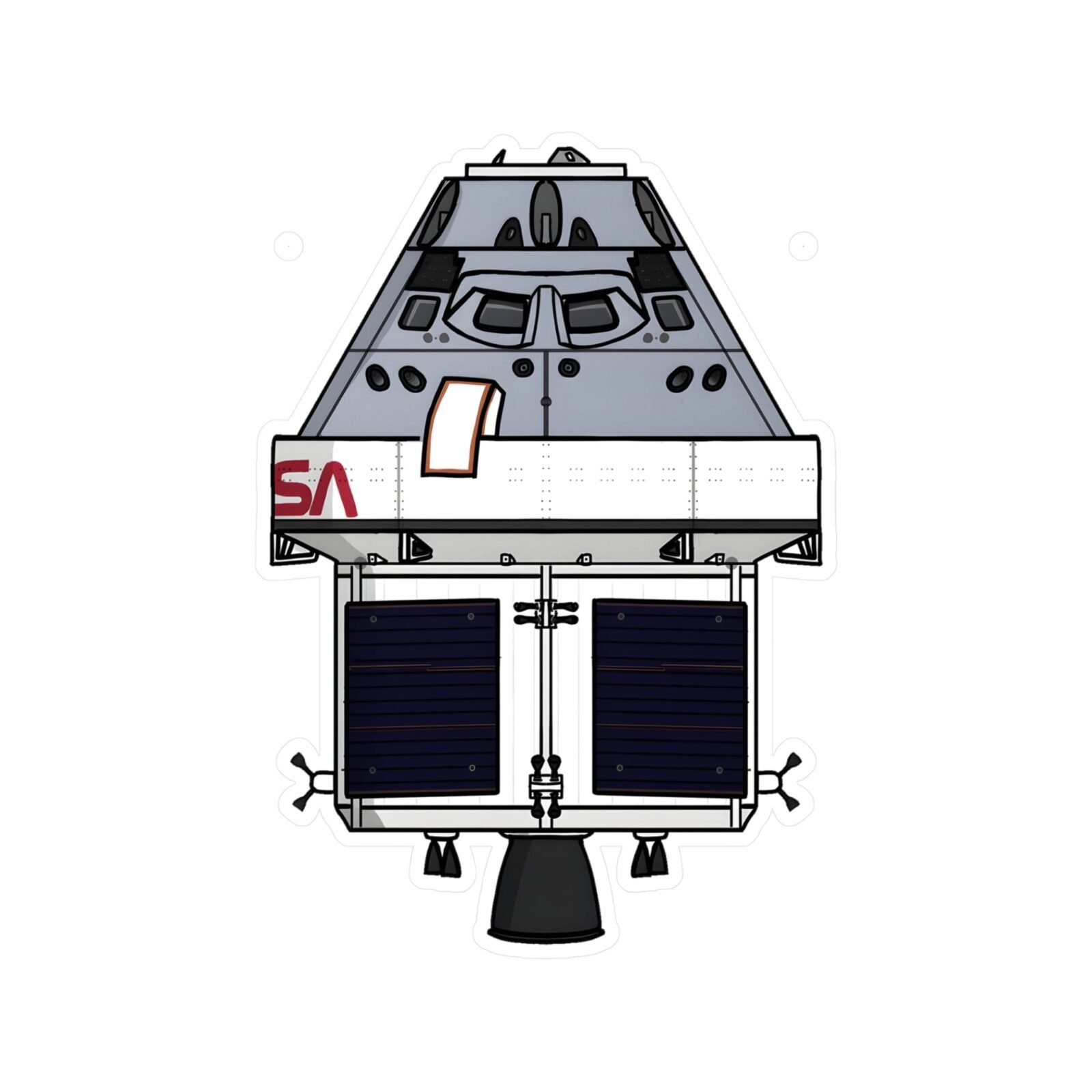 Space Flight Vinyl Decals Stickers - Image 7