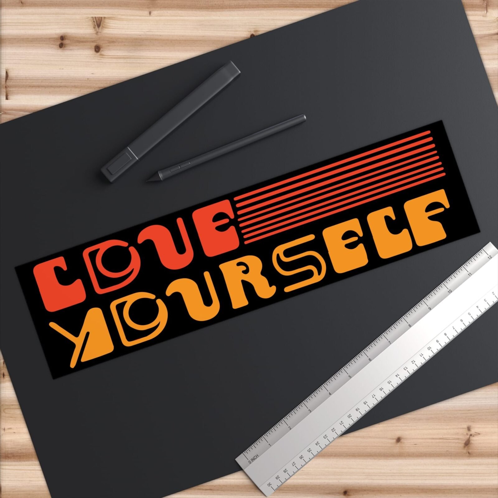 Love Yourself Sufjan Stevens Bumper Sticker - Image 6