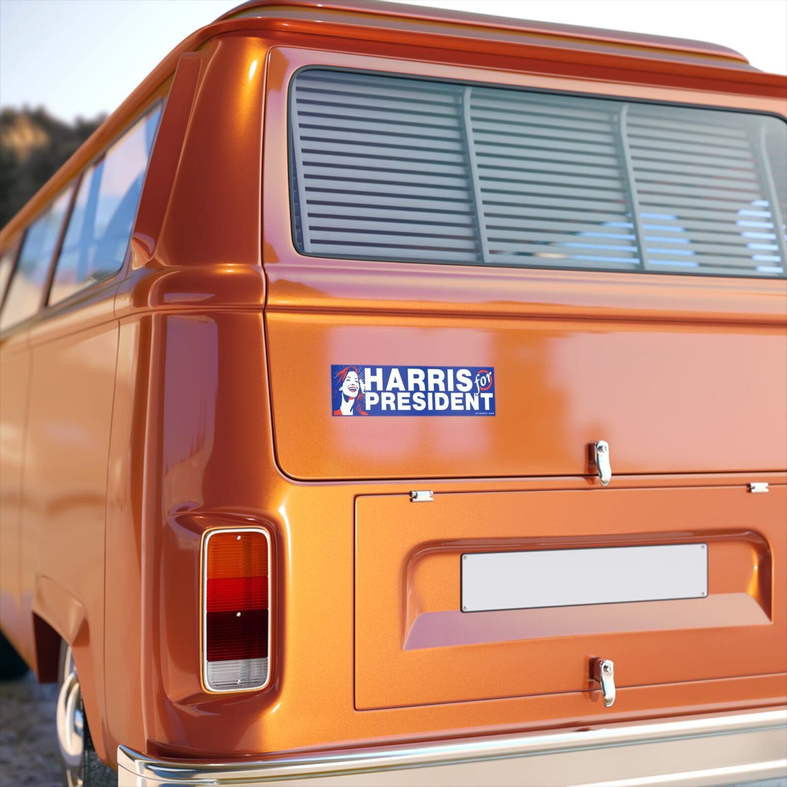 Harris For President Bumper Sticker - Image 2