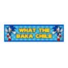 Sonic What The Baka Chile Bumper Sticker