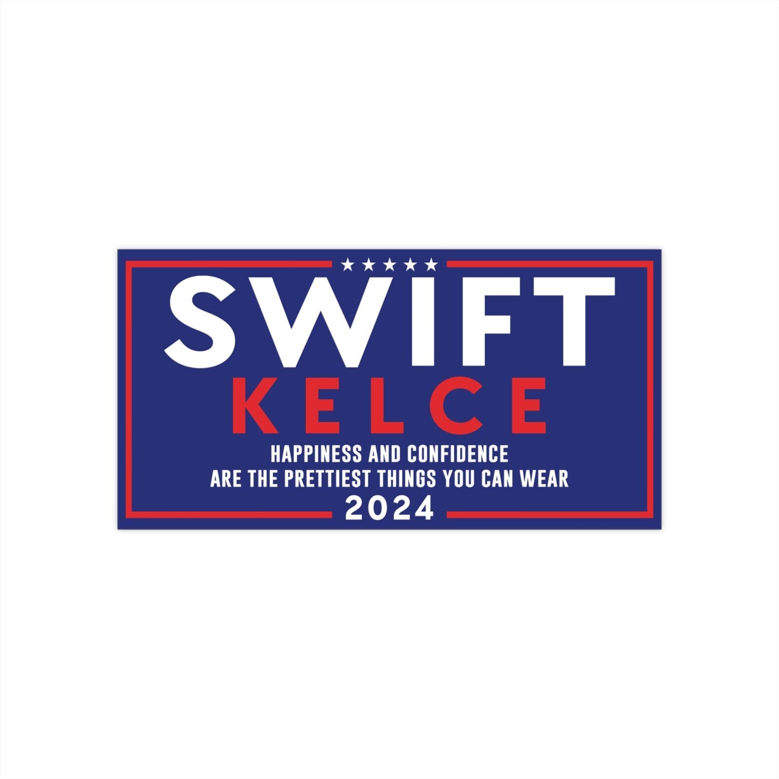 Swift Kelce 2024 Bumper Stickers