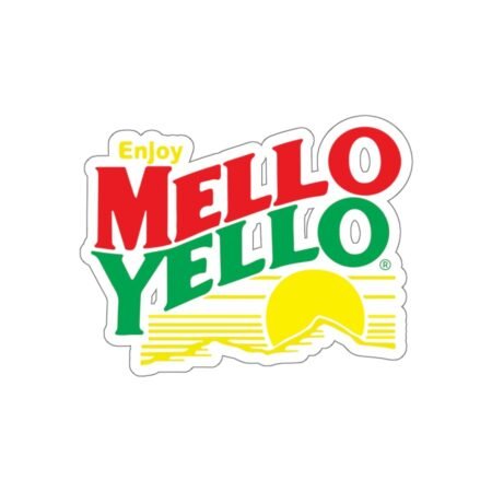 Enjoy Mello Yello Sticker