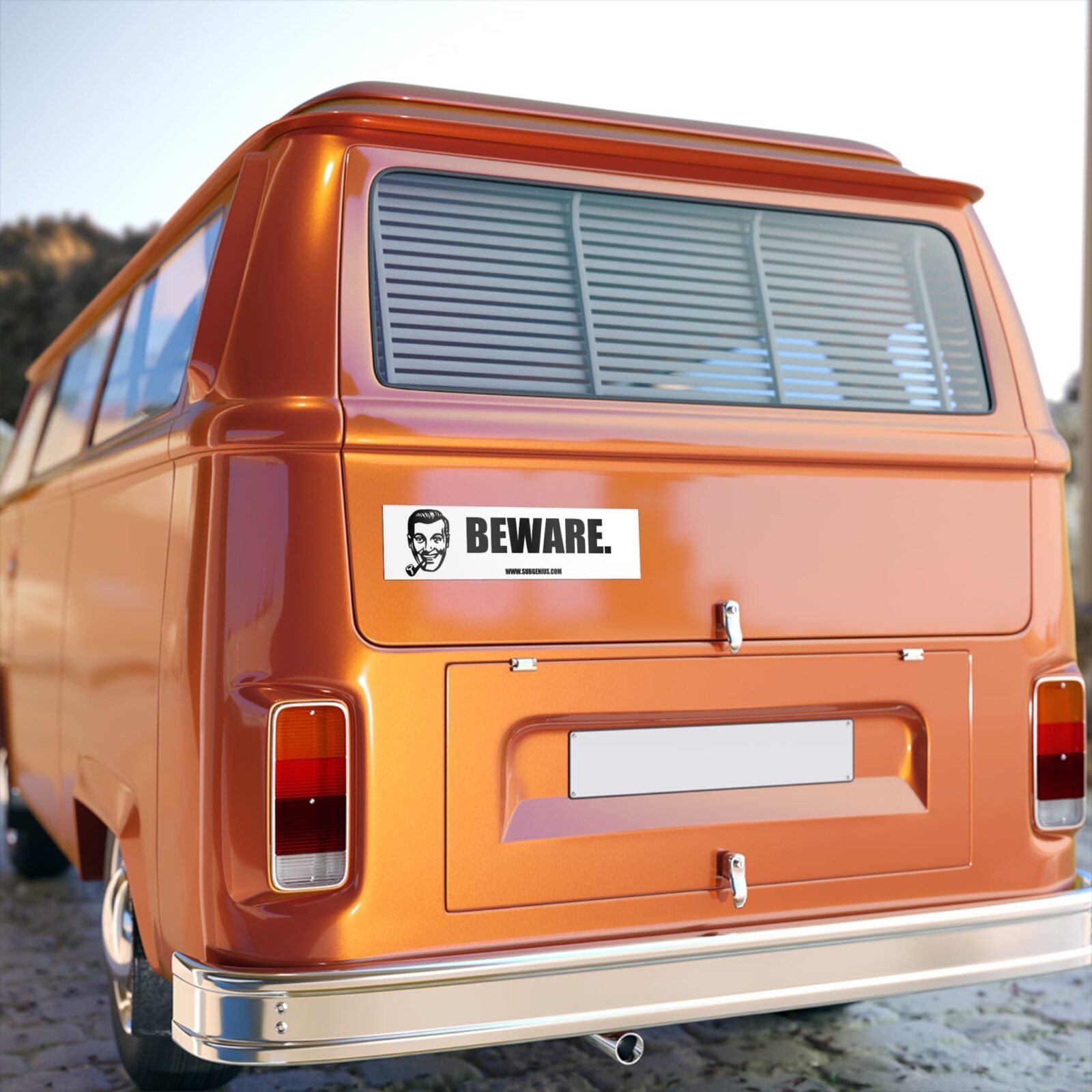 BEWARE Bumper Stickers - Image 5