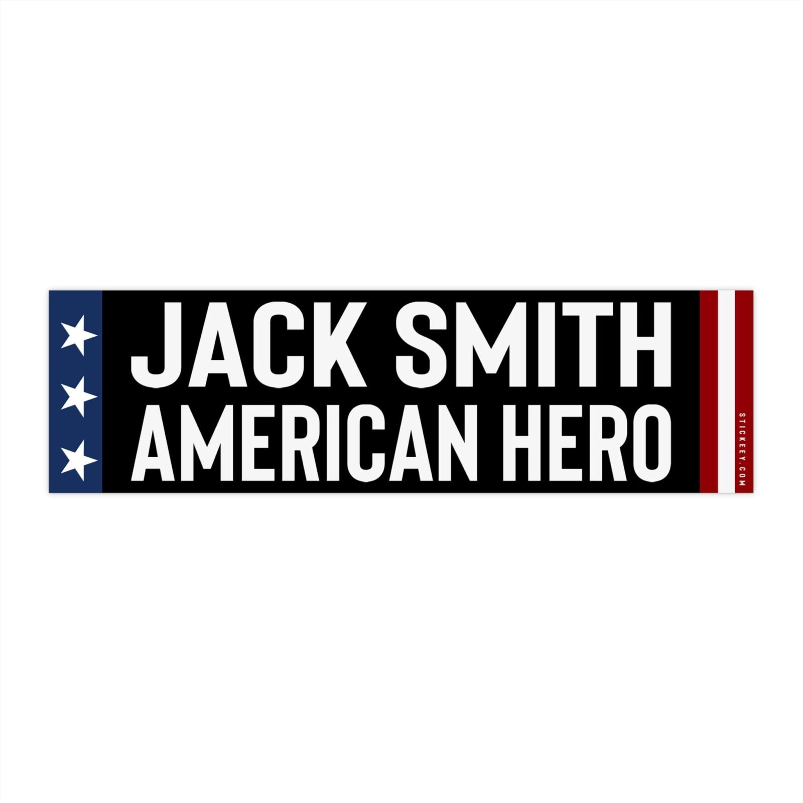 Jack Smith American Hero Bumper Sticker
