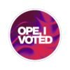 Ope I Voted Stickers