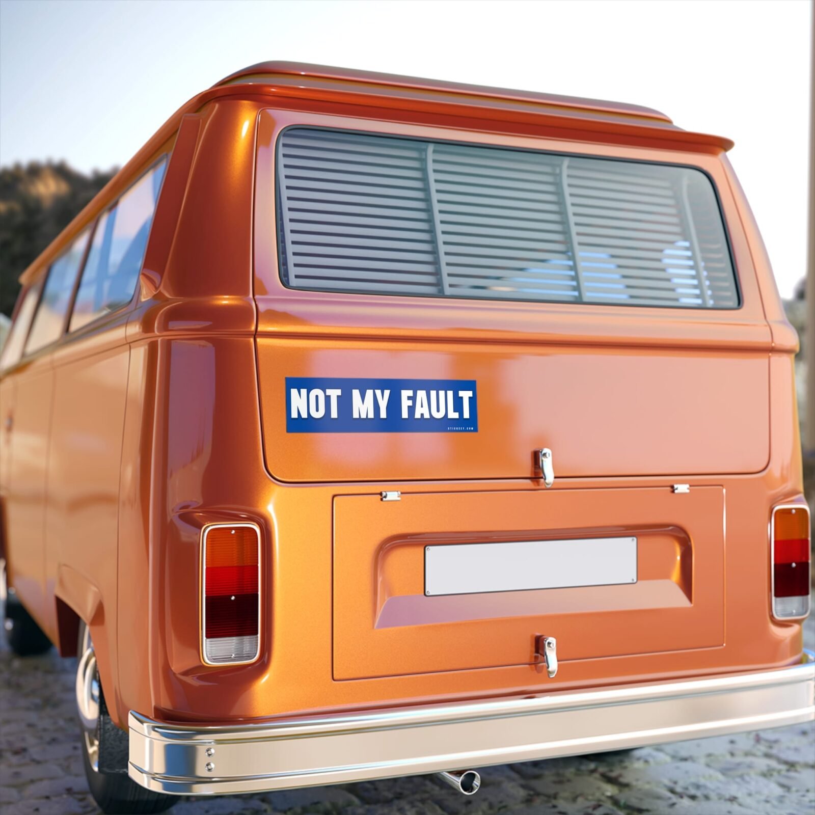 Not My Fault Bumper Stickers - Image 5