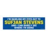 I’m Bawling My Eyes Out To Sufjan Stevens Bumper Stickers
