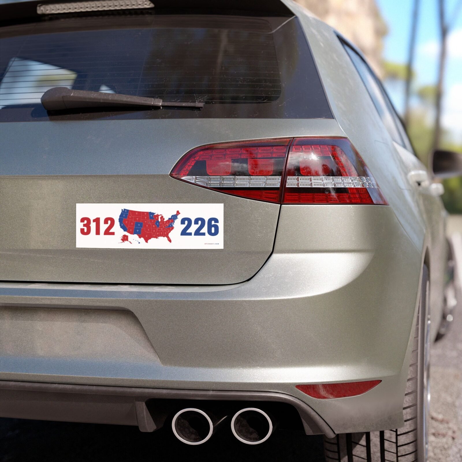 312 226 United States Presidential Election Magnet Sticker - Image 2