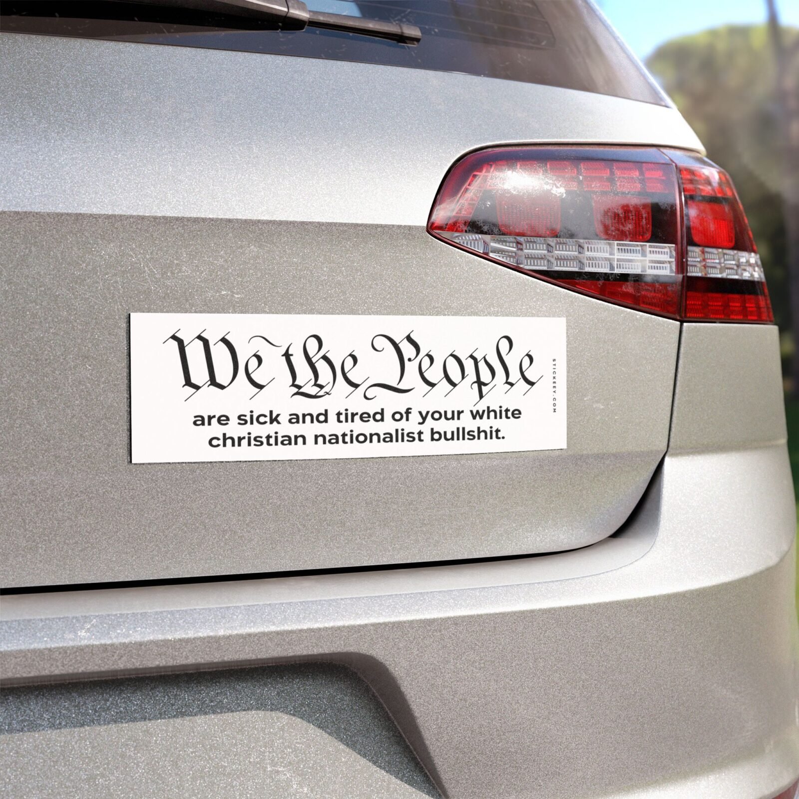 We The People Magnet Sticker - Image 3