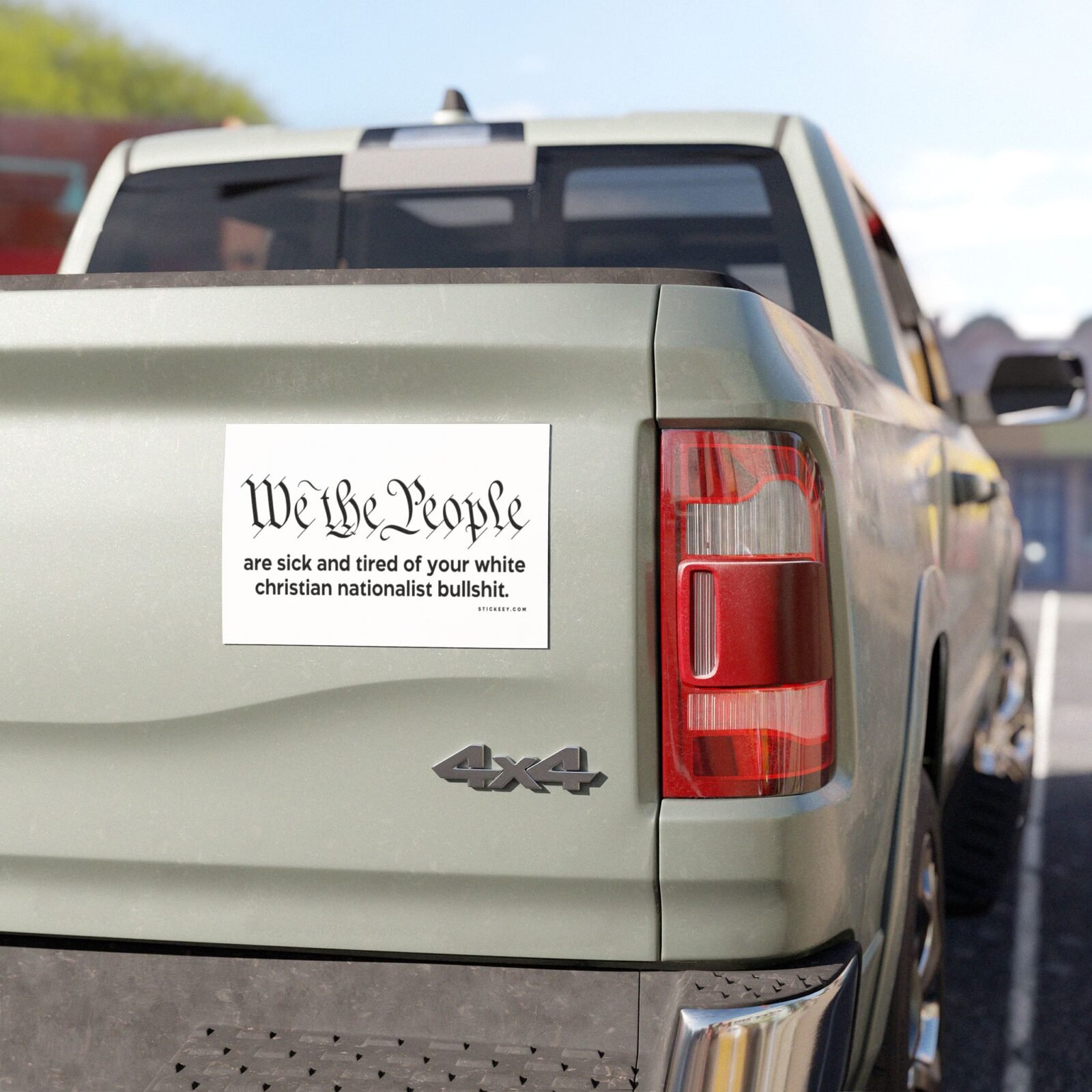 We The People Magnet Sticker - Image 5