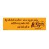 Badass Cracker Barrel Bumper Sticker
