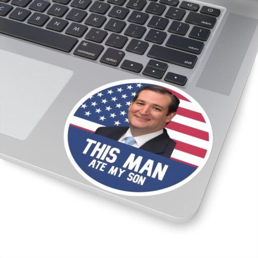 This Man Ate My Son Sticker - Image 2