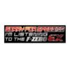Sorry For Speeding I’m Listening To F-Zero GX Bumper Stickers