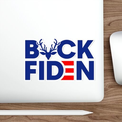 Buck Fiden Funny Die-Cut Stickers - Image 11