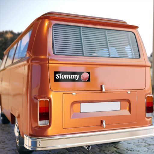 Salami "Slommy" Bumper Sticker - Image 5