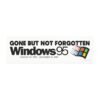 Gone But Not Forgotten Windows 95 Magnet Sticker