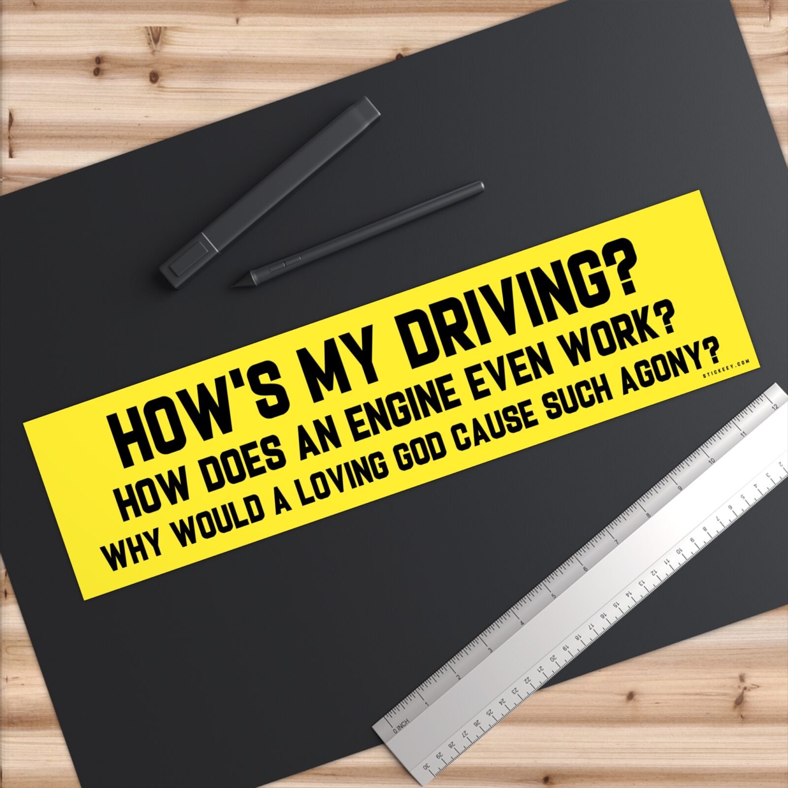 How's My Driving? Bumper Stickers - Image 4