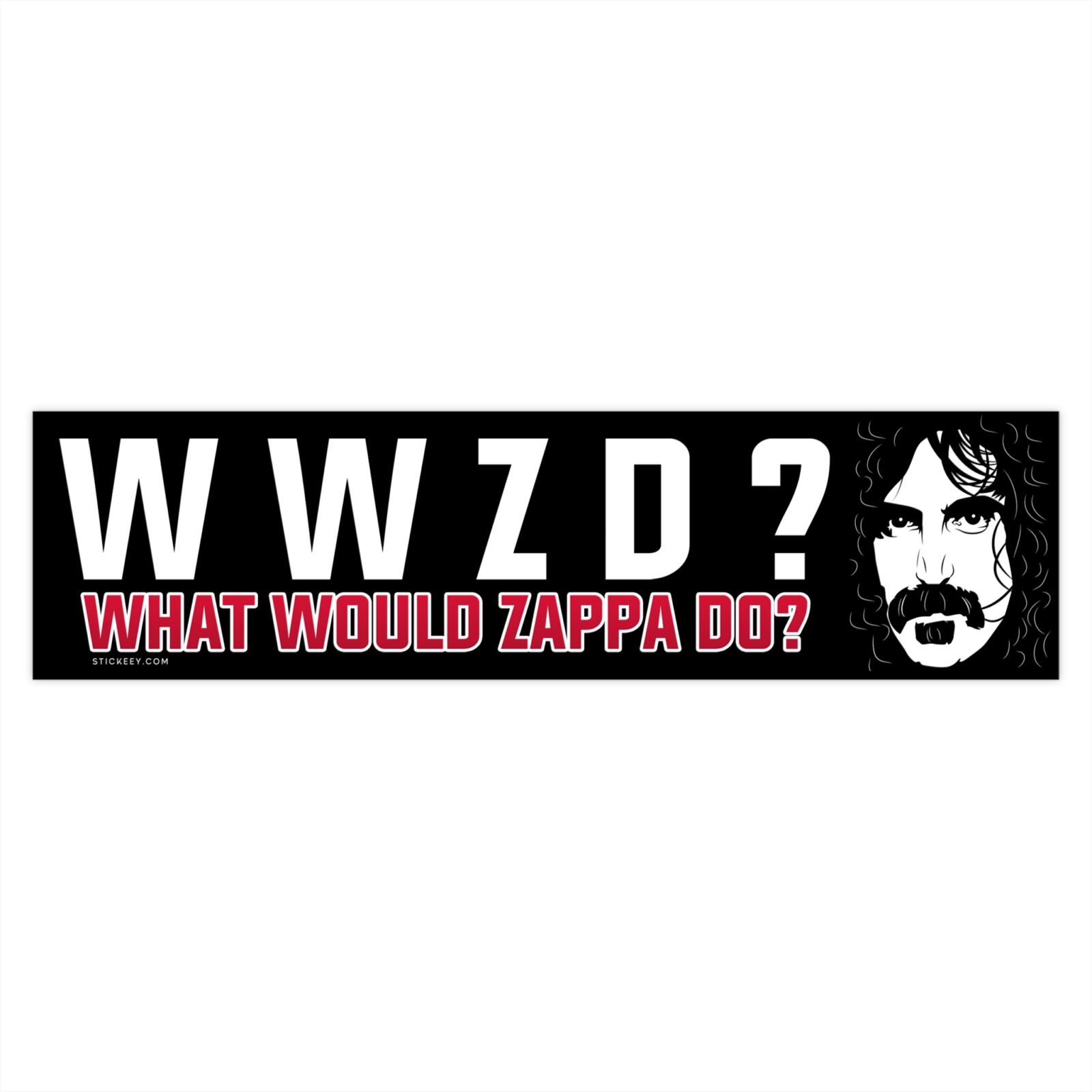 What Would Zappa Do Bumper Sticker