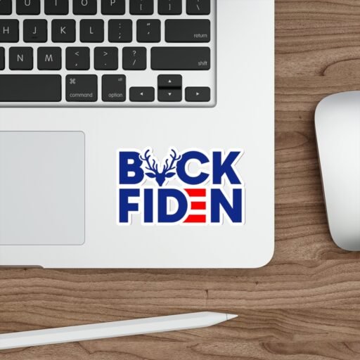 Buck Fiden Funny Die-Cut Stickers - Image 2