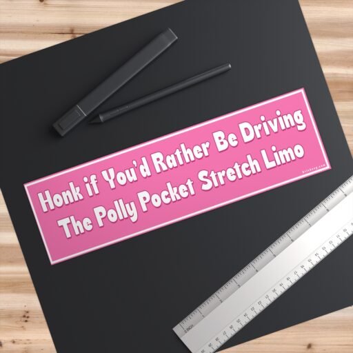 Polly Pocket Bumper Sticker