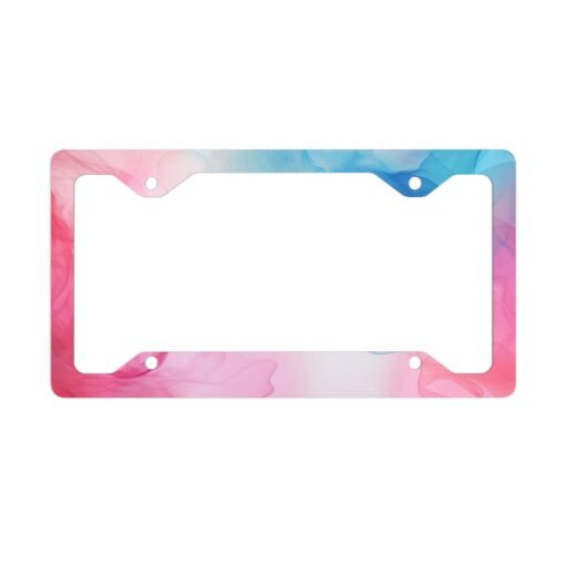 Watercolor License Plate Frame