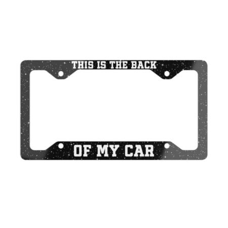 This is the Back of my Car