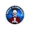 Space Clown Nazi Sticker