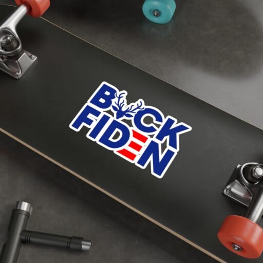 Buck Fiden Funny Die-Cut Stickers - Image 12