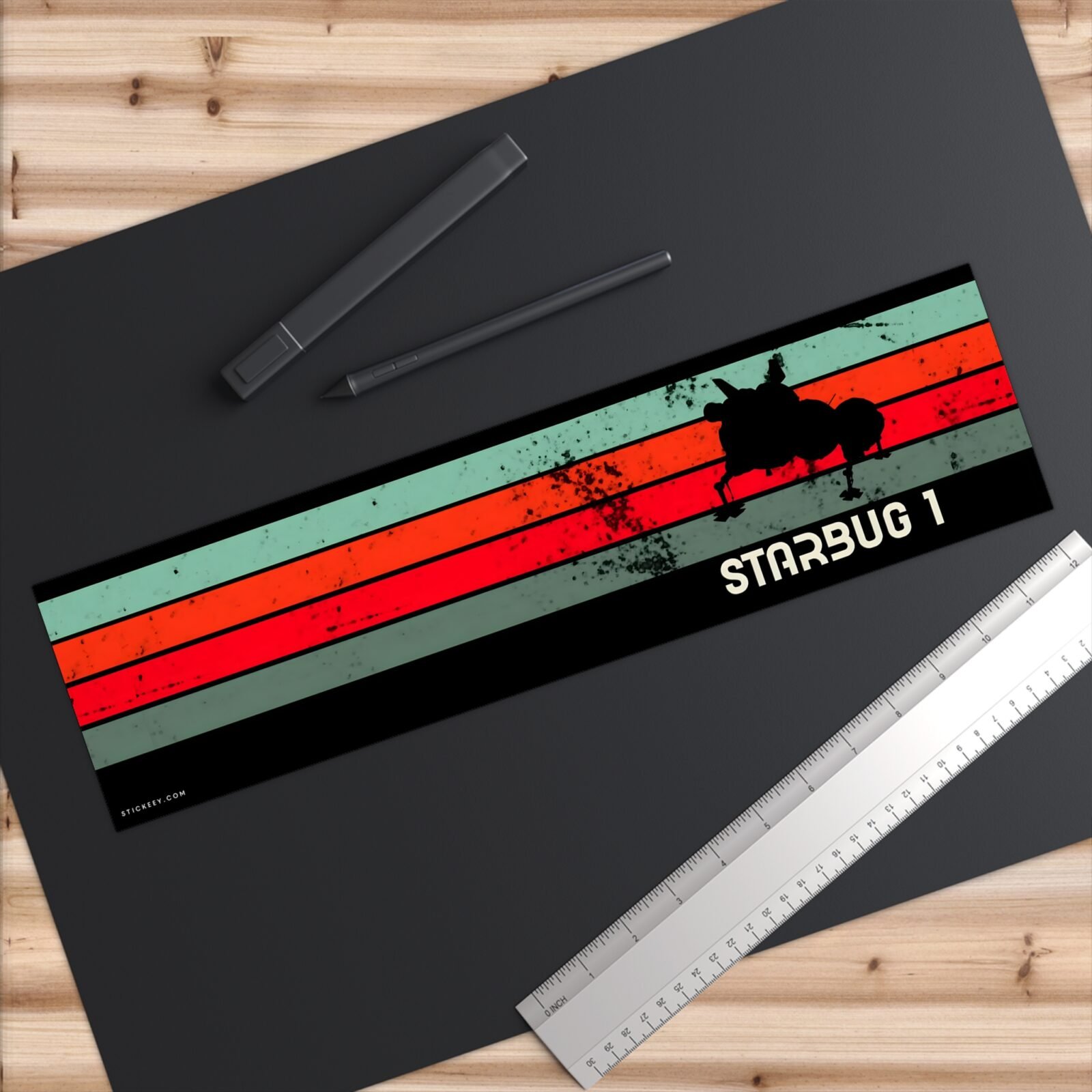 Retro Starbug 1 Red Dwarf Nostalgia Bumper Sticker - Image 6