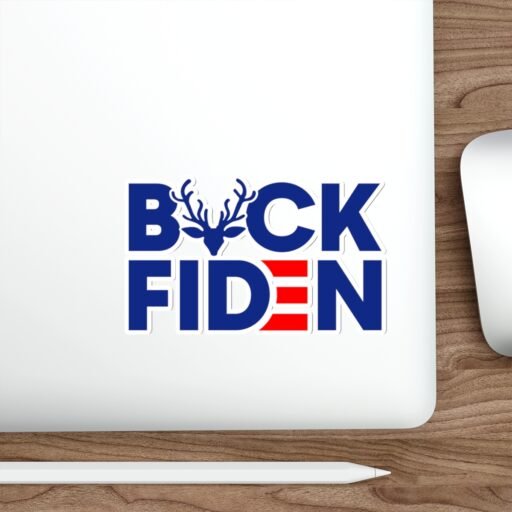 Buck Fiden Funny Die-Cut Stickers - Image 8