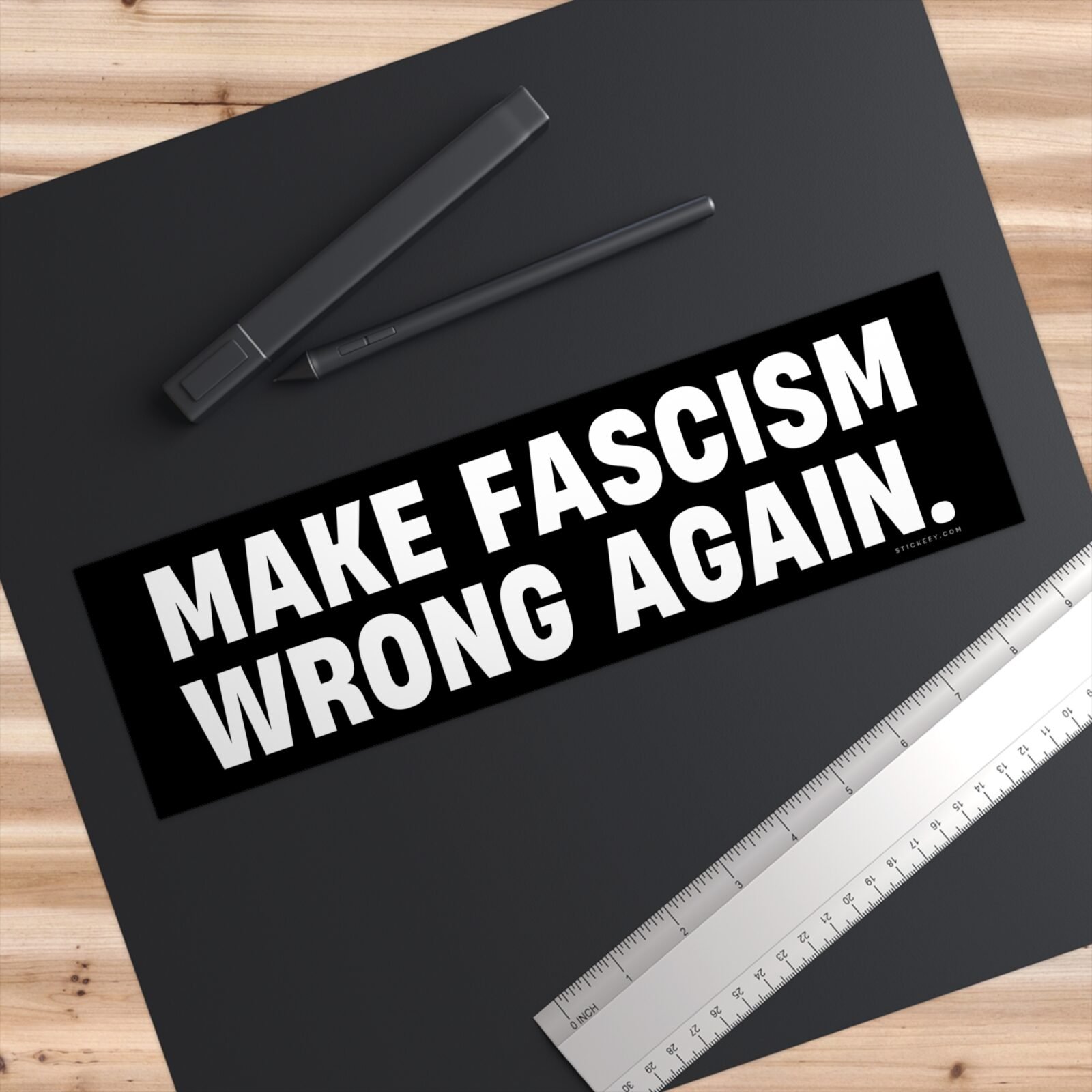 Make Fascism Wrong Again Sticker