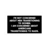 Priorities Matter Transitioning Concerns Bumper Sticker