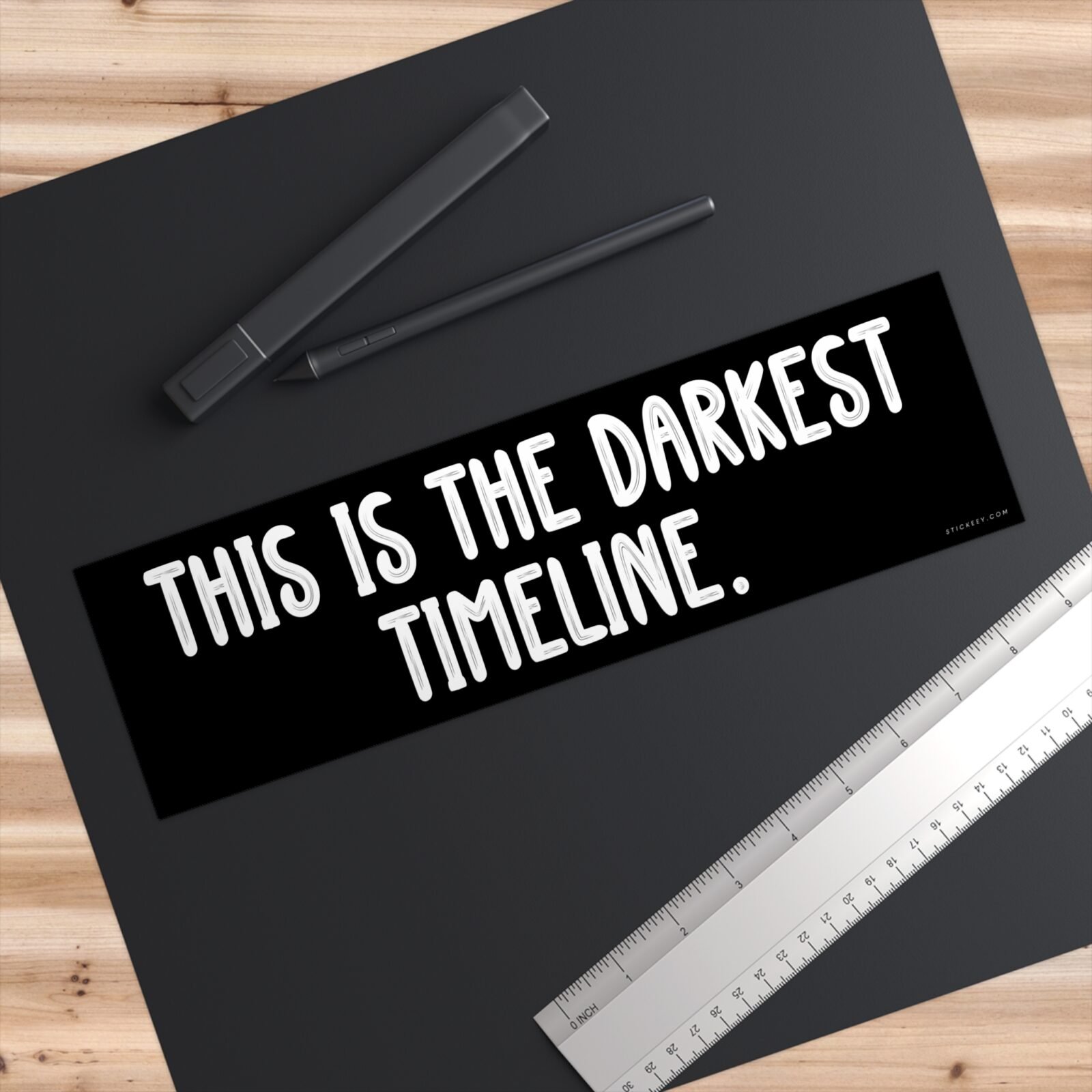 This Is The Darkest Timeline Bumper Sticker