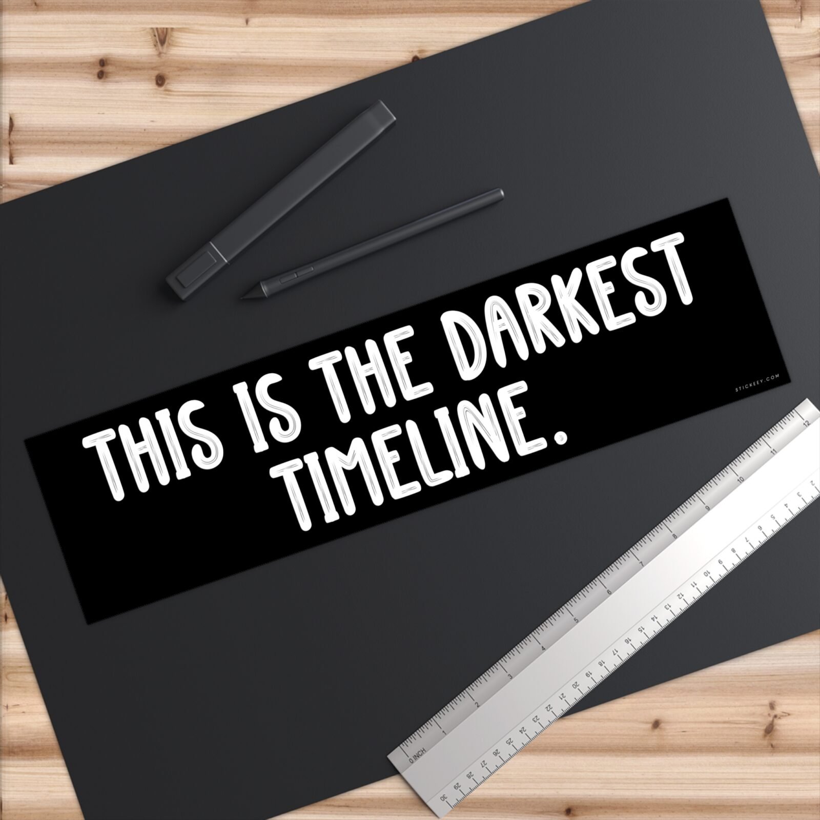 This Is The Darkest Timeline Bumper Sticker