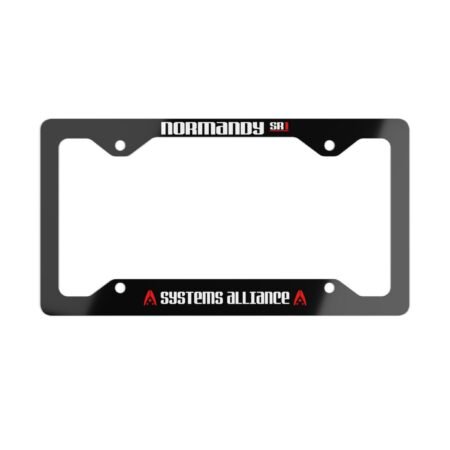 Normandy SR1 Systems Alliance Gamer License Plate Frame