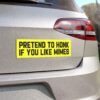 Pretend To Honk if You Like Mimes Magnet Sticker