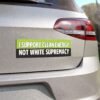 I Support Clean Energy Not White Supremacy Magnet Sticker