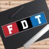 FDT like NPR Anti-Donald Trump Bumper Sticker