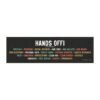 Hands Off What Matters Magnet Sticker