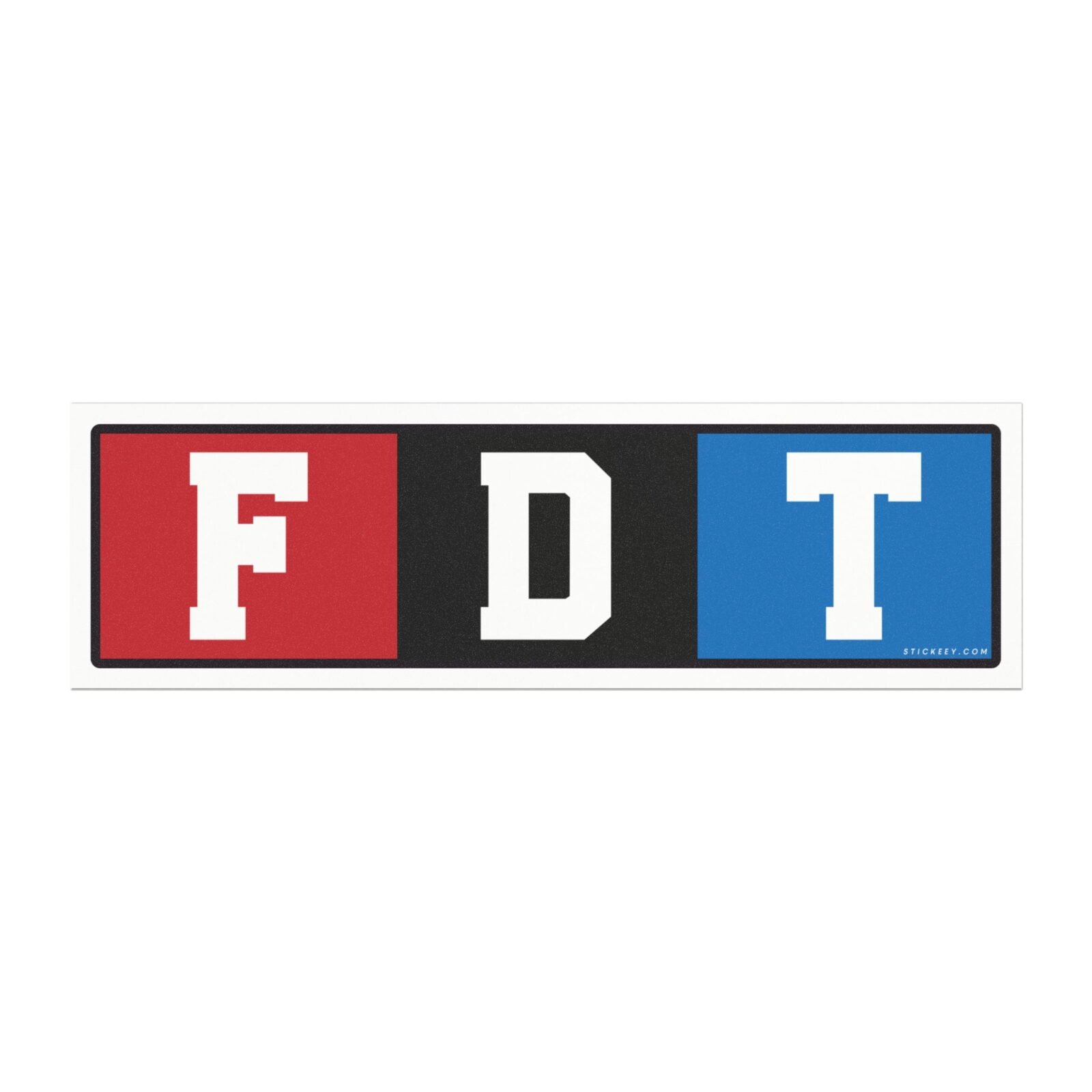FDT like NPR Anti-Donald Trump Magnet Sticker