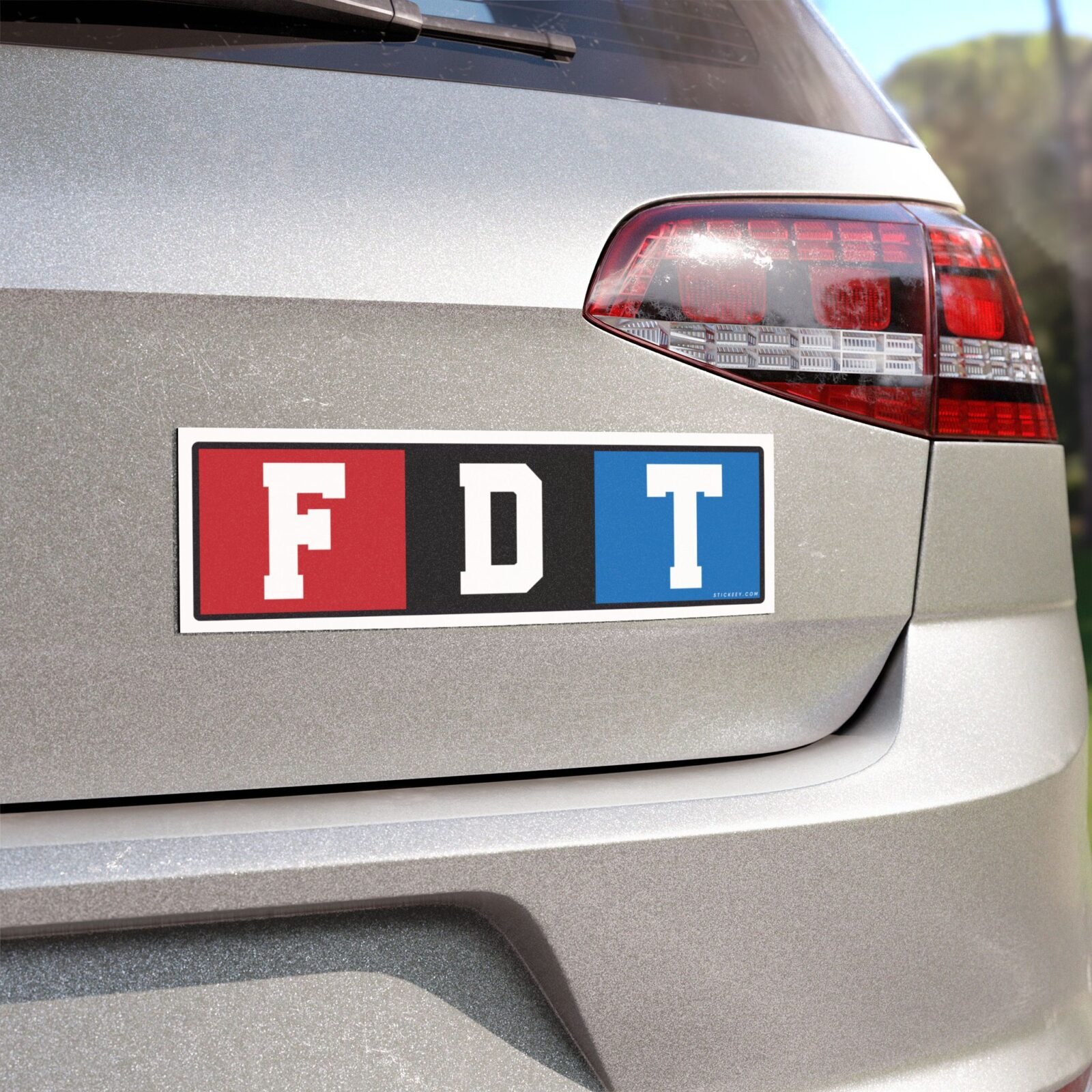 FDT like NPR Anti-Donald Trump Magnet Sticker