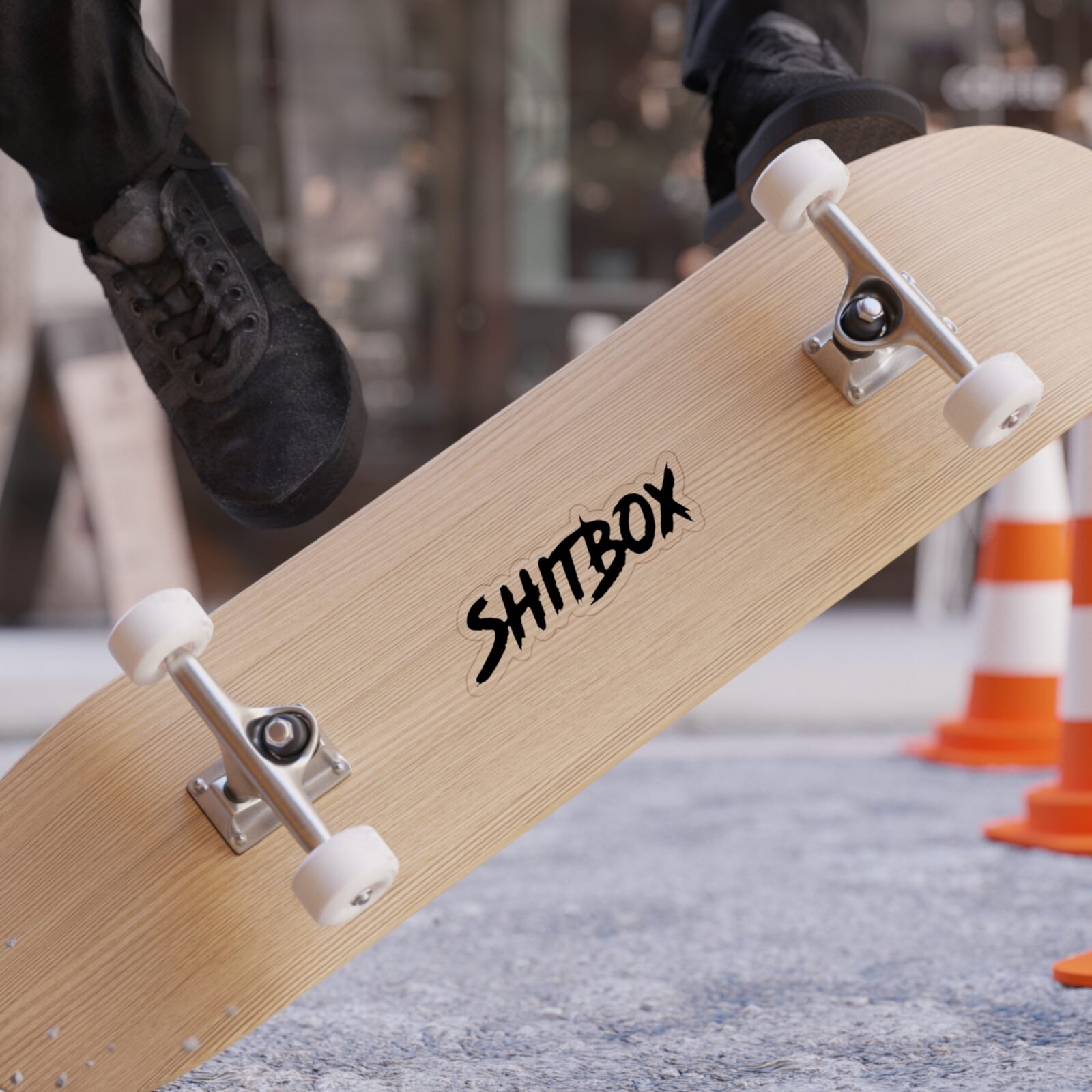 Shitbox Die-cut Transparent Outdoor Sticker - Shitbox Perfect For Cars, Laptops & More - Image 15