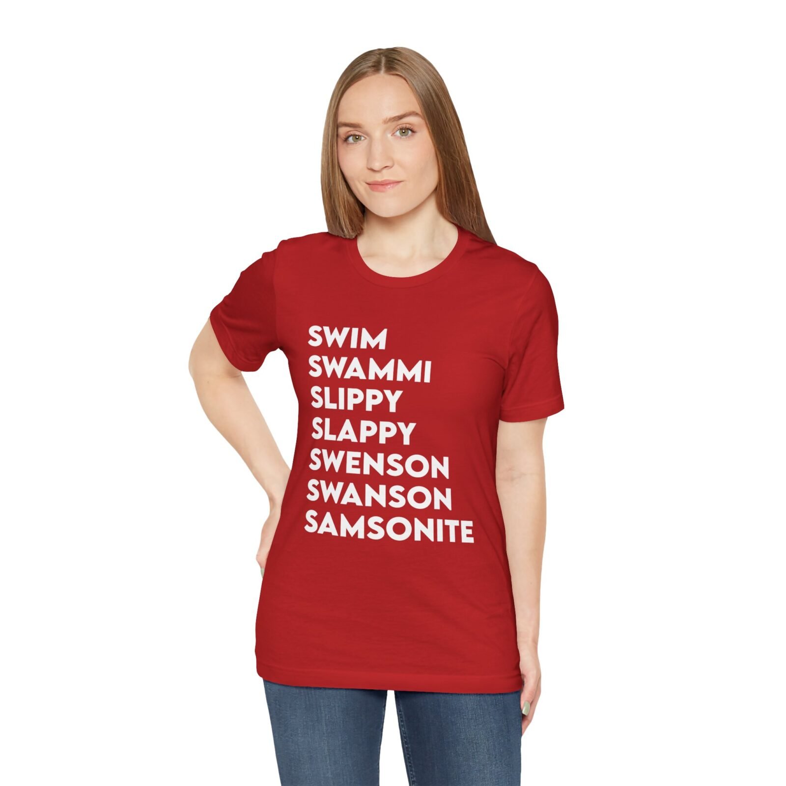 Swim Swammi Slippy Slappy Swenson Swanson Samsonite Shirt