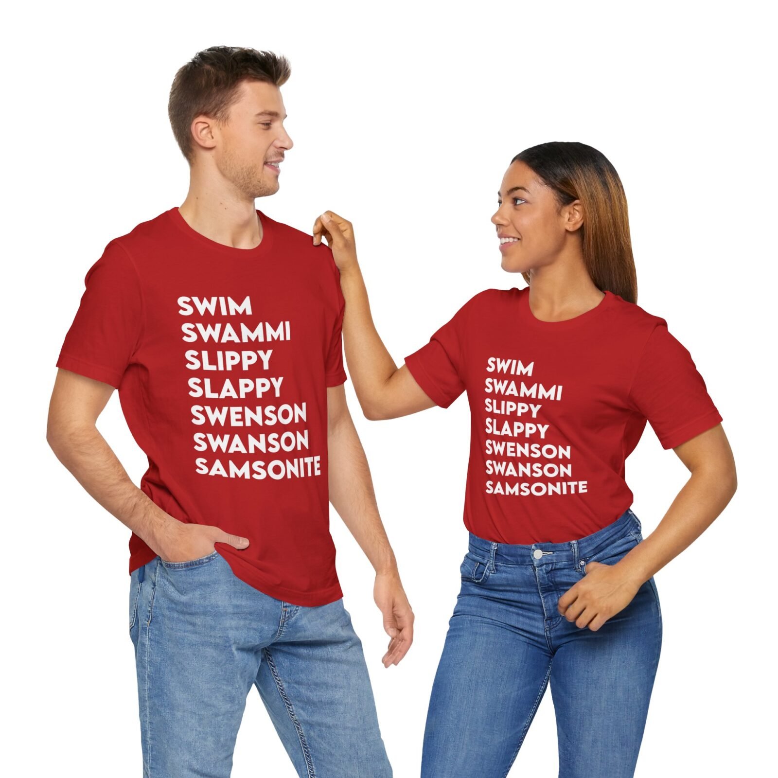 Swim Swammi Slippy Slappy Swenson Swanson Samsonite Shirt